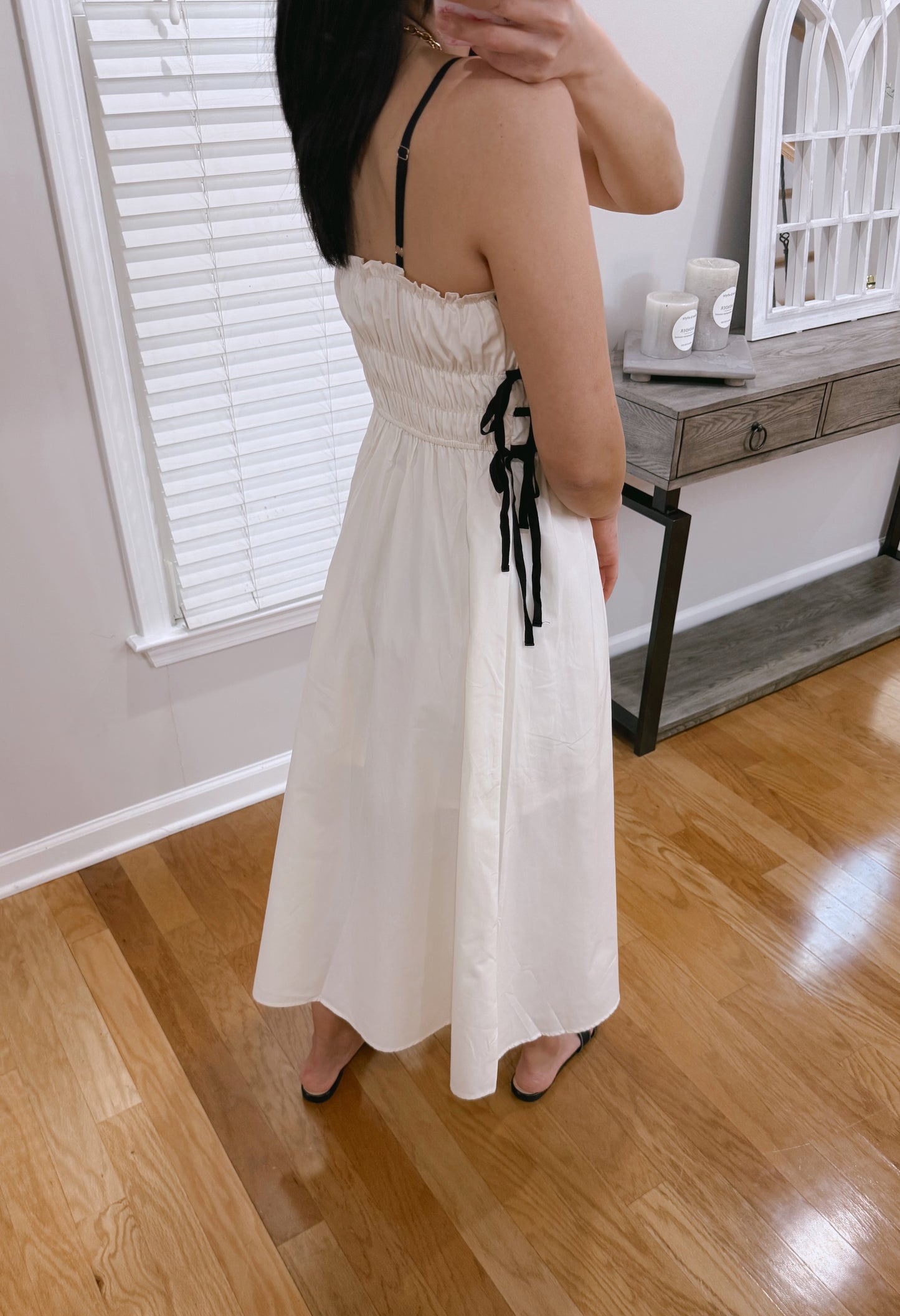 Scarlett Ruched Midi Dress