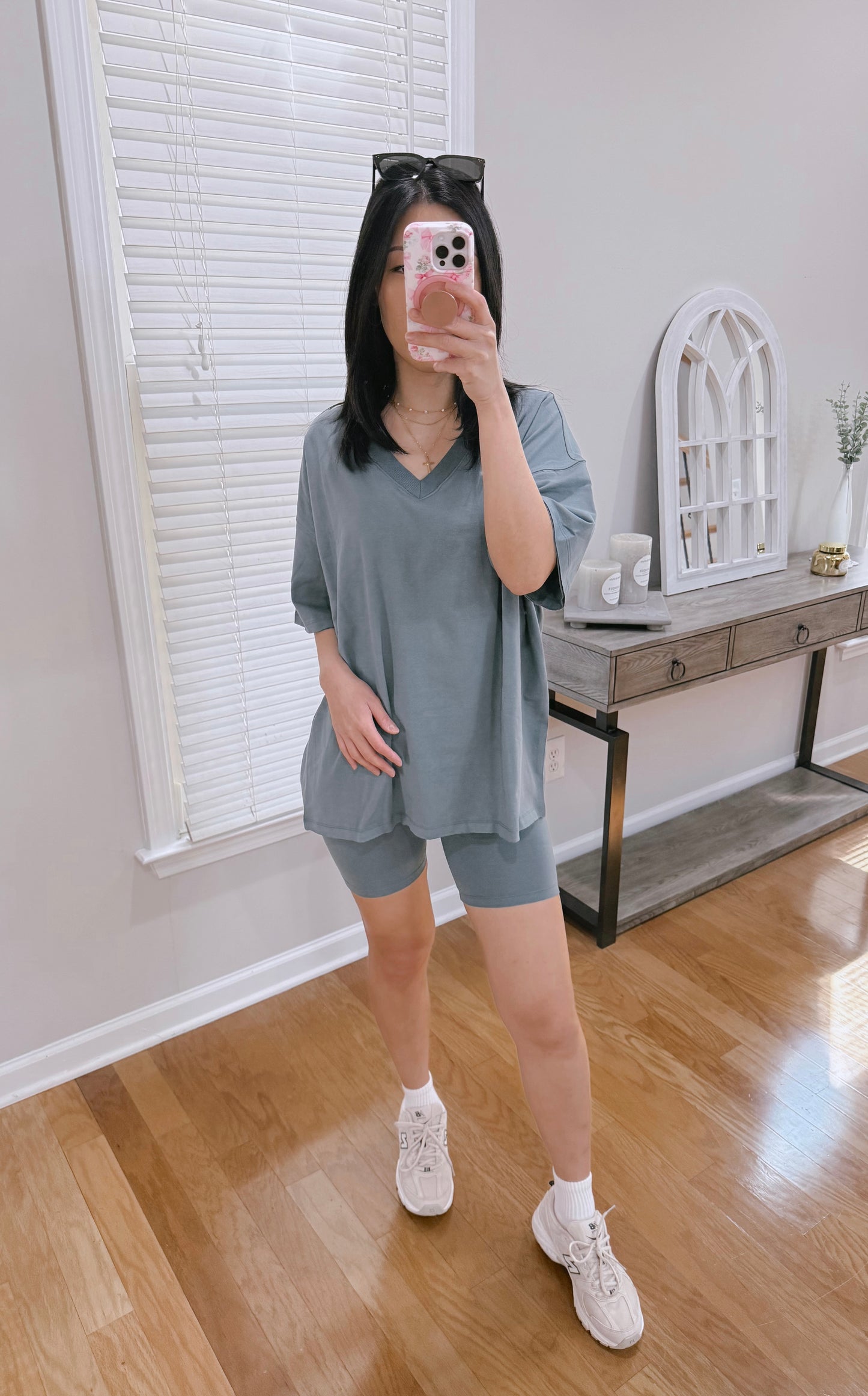 Everyday Bike Short Set - Ash Jade